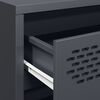 vidaXL Ντουλάπι Ανθρακί 68x39x73,5 εκ. από Χάλυβα Ψυχρής Έλασης