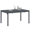 vidaXL Τραπέζι Επέκτασης 2 pcs Ανθρακί 210 x 90 x 73 εκ Ατσάλι