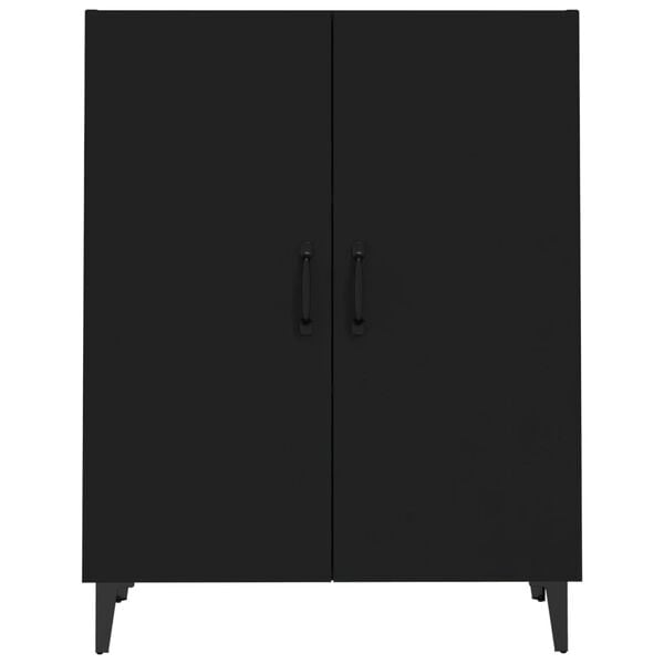 vidaXL Ντουλάπι Μαύρο 70 x 34 x 90 εκ. από Επεξεργασμένο Ξύλο