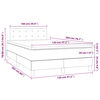 vidaXL &Kappa;&rho;&epsilon;&beta;ά&tau;&iota; Boxspring &mu;&epsilon; &Sigma;&tau;&rho;ώ&mu;&alpha; &Alpha;&nu;&omicron;&iota;&chi;&tau;ό &Gamma;&kappa;&rho;&iota; 120x200 &epsilon;&kappa;. &Beta;&epsilon;&lambda;&omicron;ύ&delta;&iota;&nu;&omicron;