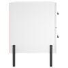 vidaXL Κομοδίνα 2 τεμ. Λευκά 40 x 35 x 47,5 εκ. από Επεξεργασμένο Ξύλο
