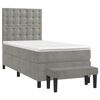 vidaXL &Kappa;&rho;&epsilon;&beta;ά&tau;&iota; Boxspring &mu;&epsilon; &Sigma;&tau;&rho;ώ&mu;&alpha; &Alpha;&nu;&omicron;&iota;&chi;&tau;ό &Gamma;&kappa;&rho;&iota; 100x200 &epsilon;&kappa;. &Beta;&epsilon;&lambda;&omicron;ύ&delta;&iota;&nu;&omicron;