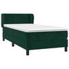 vidaXL &Kappa;&rho;&epsilon;&beta;ά&tau;&iota; Boxspring &mu;&epsilon; &Sigma;&tau;&rho;ώ&mu;&alpha; &Sigma;&kappa;&omicron;ύ&rho;&omicron; &Pi;&rho;ά&sigma;&iota;&nu;&omicron; 90x190 &epsilon;&kappa;. &Beta;&epsilon;&lambda;&omicron;ύ&delta;&iota;&nu;&omicron;