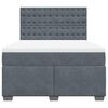 vidaXL &Kappa;&rho;&epsilon;&beta;ά&tau;&iota; Boxspring &mu;&epsilon; &Sigma;&tau;&rho;ώ&mu;&alpha; &Sigma;&kappa;&omicron;ύ&rho;&omicron; &Gamma;&kappa;&rho;&iota; 140x190 &epsilon;&kappa;. &Beta;&epsilon;&lambda;&omicron;ύ&delta;&iota;&nu;&omicron;