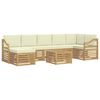 vidaXL &Sigma;&epsilon;&iota;&rho;ά &Kappa;&alpha;&nu;&alpha;&pi;έ &Epsilon;&xi;&omega;&tau;&epsilon;&rho;&iota;&kappa;&omicron;ύ 8 pcs &Lambda;&epsilon;&upsilon;&kappa;ό &kappa;&alpha;&iota; &Kappa;&rho;&epsilon;&mu; 59 x 59 x 37 &epsilon;&kappa;
