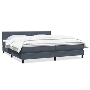 vidaXL &Kappa;&rho;&epsilon;&beta;ά&tau;&iota; Boxspring &mu;&epsilon; &Sigma;&tau;&rho;ώ&mu;&alpha; &Sigma;&kappa;&omicron;ύ&rho;&omicron; &Gamma;&kappa;&rho;&iota; 180x210 &epsilon;&kappa;. &Beta;&epsilon;&lambda;&omicron;ύ&delta;&iota;&nu;&omicron;