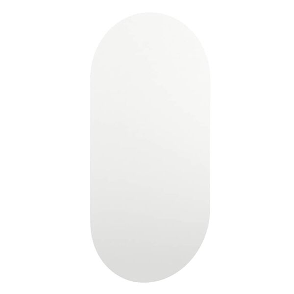 vidaXL Καθρέφτης με Φώτα LED 60x30 εκ. Γυαλί Οβάλ
