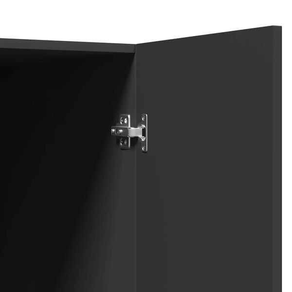 vidaXL Ντουλάπι Πλυντηρίου Μαύρο 71 x 71,5 x 91,5 εκ.