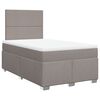 vidaXL &Kappa;&rho;&epsilon;&beta;ά&tau;&iota; Boxspring &mu;&epsilon; &Sigma;&tau;&rho;ώ&mu;&alpha; Taupe 120x200 &epsilon;&kappa;. &Upsilon;&phi;&alpha;&sigma;&mu;ά&tau;&iota;&nu;&omicron;