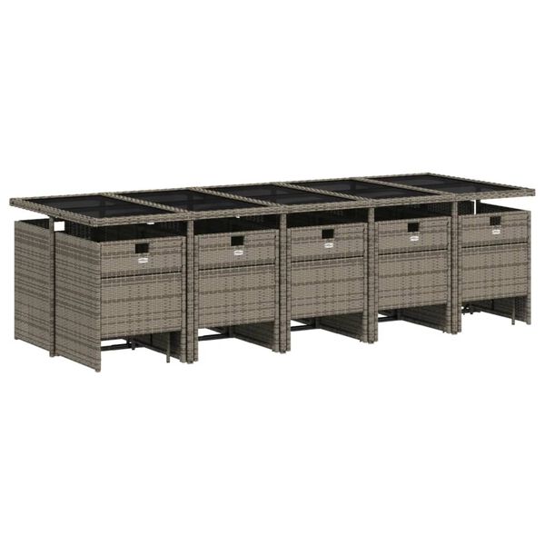 vidaXL &Sigma;&epsilon;&tau; &Tau;&rho;&alpha;&pi;&epsilon;&zeta;&alpha;&rho;ί&alpha;&sigmaf; &Kappa;ή&pi;&omicron;&upsilon; 15 &tau;&epsilon;&mu;. &Gamma;&kappa;&rho;&iota; &Sigma;&upsilon;&nu;&theta;&epsilon;&tau;&iota;&kappa;ό &Rho;&alpha;&tau;ά&nu; &mu;&epsilon; &Mu;&alpha;&xi;&iota;&lambda;ά&rho;&iota;&alpha;