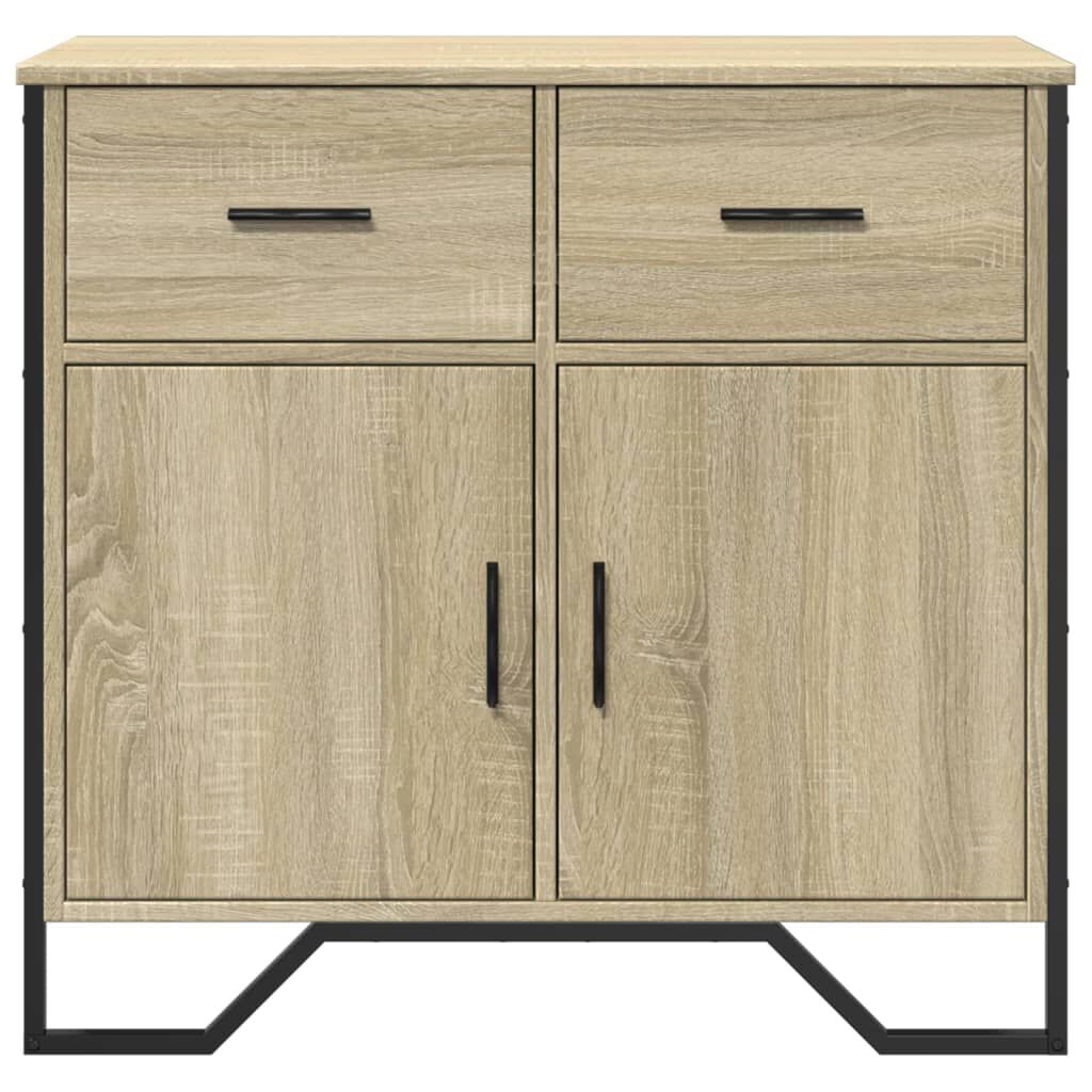vidaXL Ντουλάπι Sonoma Δρυς 79,5x35,5x74,5 εκ. από Επεξεργασμένο Ξύλο