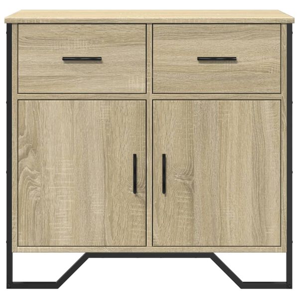 vidaXL Ντουλάπι Sonoma Δρυς 79,5x35,5x74,5 εκ. από Επεξεργασμένο Ξύλο