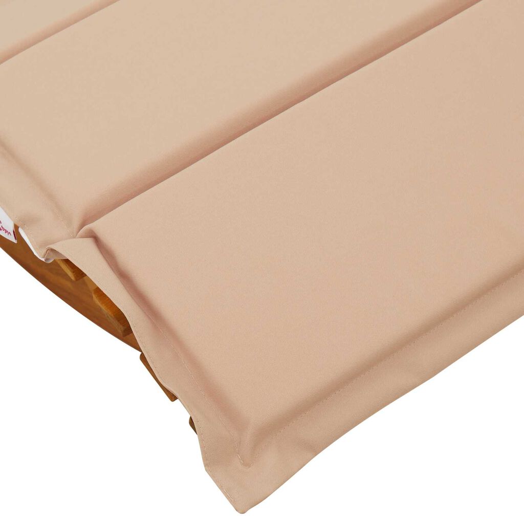 vidaXL Ξαπλώστρα 2 pcs Καφέ 60 x 154 x 74εκ Μασίφ ξύλο ακακίας