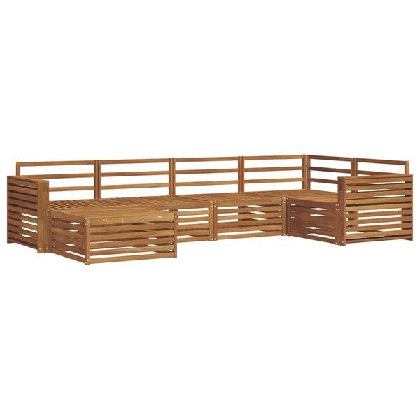 vidaXL &Sigma;&epsilon;&iota;&rho;ά &Kappa;&alpha;&nu;&alpha;&pi;έ &Epsilon;&xi;&omega;&tau;&epsilon;&rho;&iota;&kappa;&omicron;ύ 6 pcs &Phi;&upsilon;&sigma;&iota;&kappa;ό