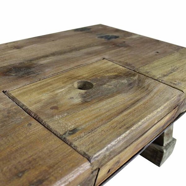 vidaXL Τραπεζάκι Σαλονιού 90x50x35 εκ. από Μείγμα Ανακυκλωμένων Ξύλων