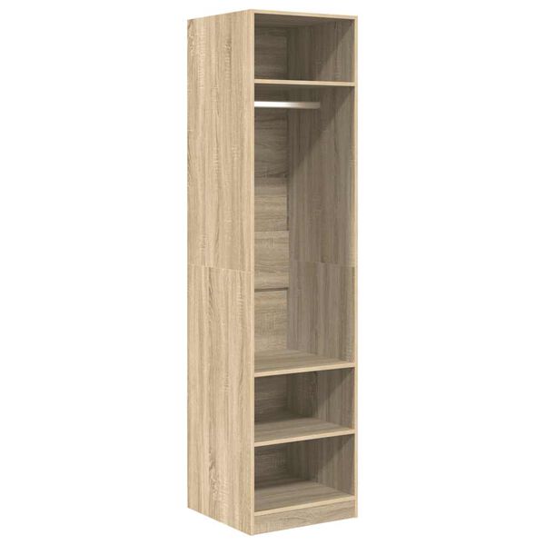 vidaXL Ντουλάπα Χρώμα Sonoma Δρυς 50 x 50 x 200 εκ. από Επεξ. Ξύλο