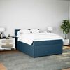 vidaXL &Kappa;&rho;&epsilon;&beta;ά&tau;&iota; Boxspring &mu;&epsilon; &Sigma;&tau;&rho;ώ&mu;&alpha; &Mu;&pi;&lambda;&epsilon; 140x200 &epsilon;&kappa;. &Beta;&epsilon;&lambda;&omicron;ύ&delta;&iota;&nu;&omicron;