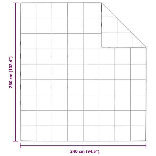 vidaXL Πάπλωμα με μαξιλάρι 3 pcs Λευκό Πούπουλο