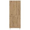 vidaXL Highboard Artisan Oak 69,5 x 34 x 180 &epsilon;&kappa;. &Epsilon;&pi;&epsilon;&xi;&epsilon;&rho;&gamma;&alpha;&sigma;&mu;έ&nu;&omicron; &xi;ύ&lambda;&omicron;