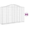 vidaXL &Sigma;&upsilon;&rho;&mu;&alpha;&tau;&omicron;&kappa;&iota;&beta;ώ&tau;&iota;&alpha; &Tau;&omicron;&xi;&omega;&tau;ά 6 &tau;&epsilon;&mu;. 200x30x120/140 &epsilon;&kappa;. &Gamma;&alpha;&lambda;&beta;&alpha;&nu;. &Alpha;&tau;&sigma;ά&lambda;&iota;