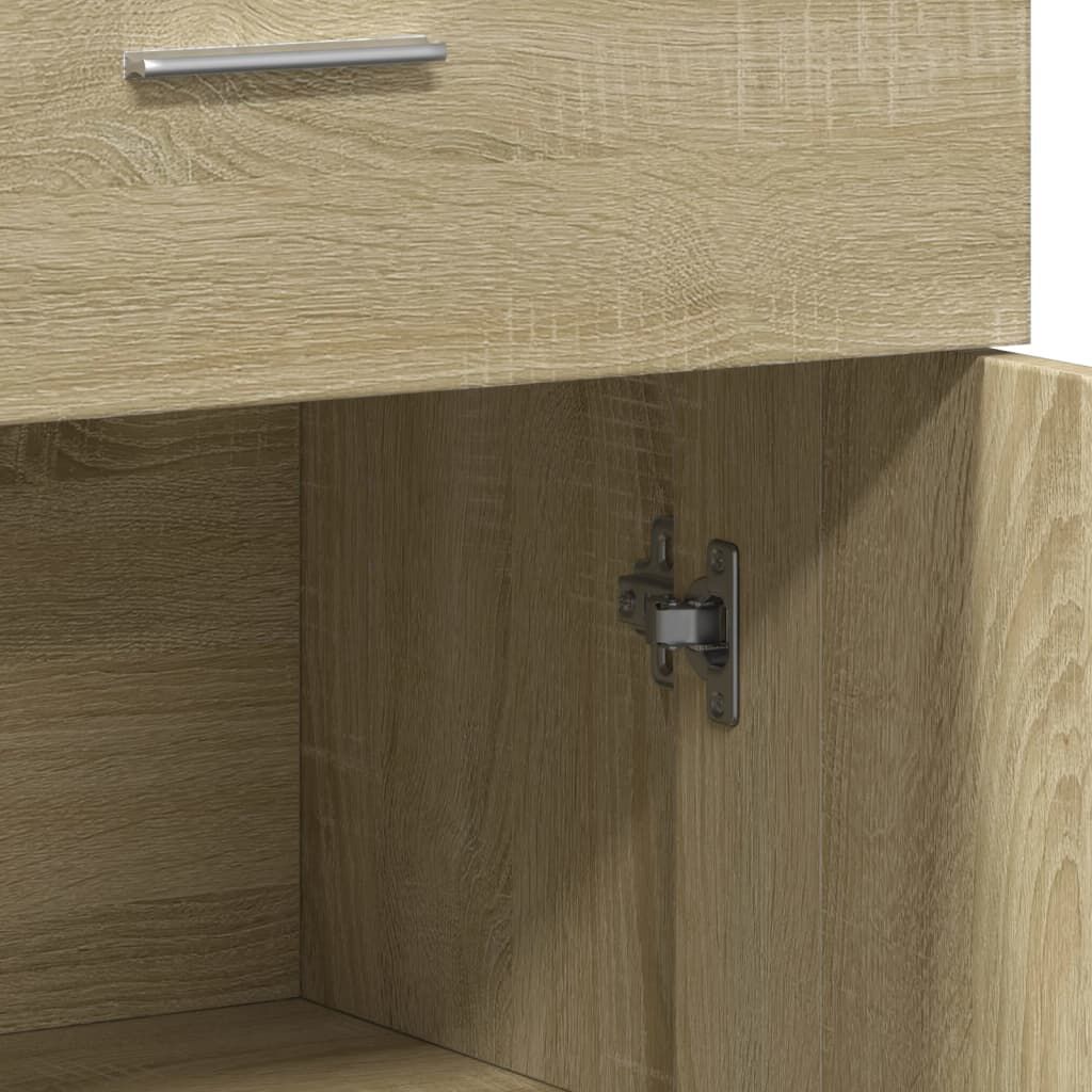 vidaXL Βοηθητικό Ντουλάπι Sonoma Δρυς 60x30x84 εκ. Επεξεργασμένο Ξύλο