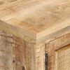 vidaXL Έπιπλο Τηλεόρασης 120x30x40 εκ. Ξύλο Μάνγκο/Φυσικό Ζαχαροκάλαμο