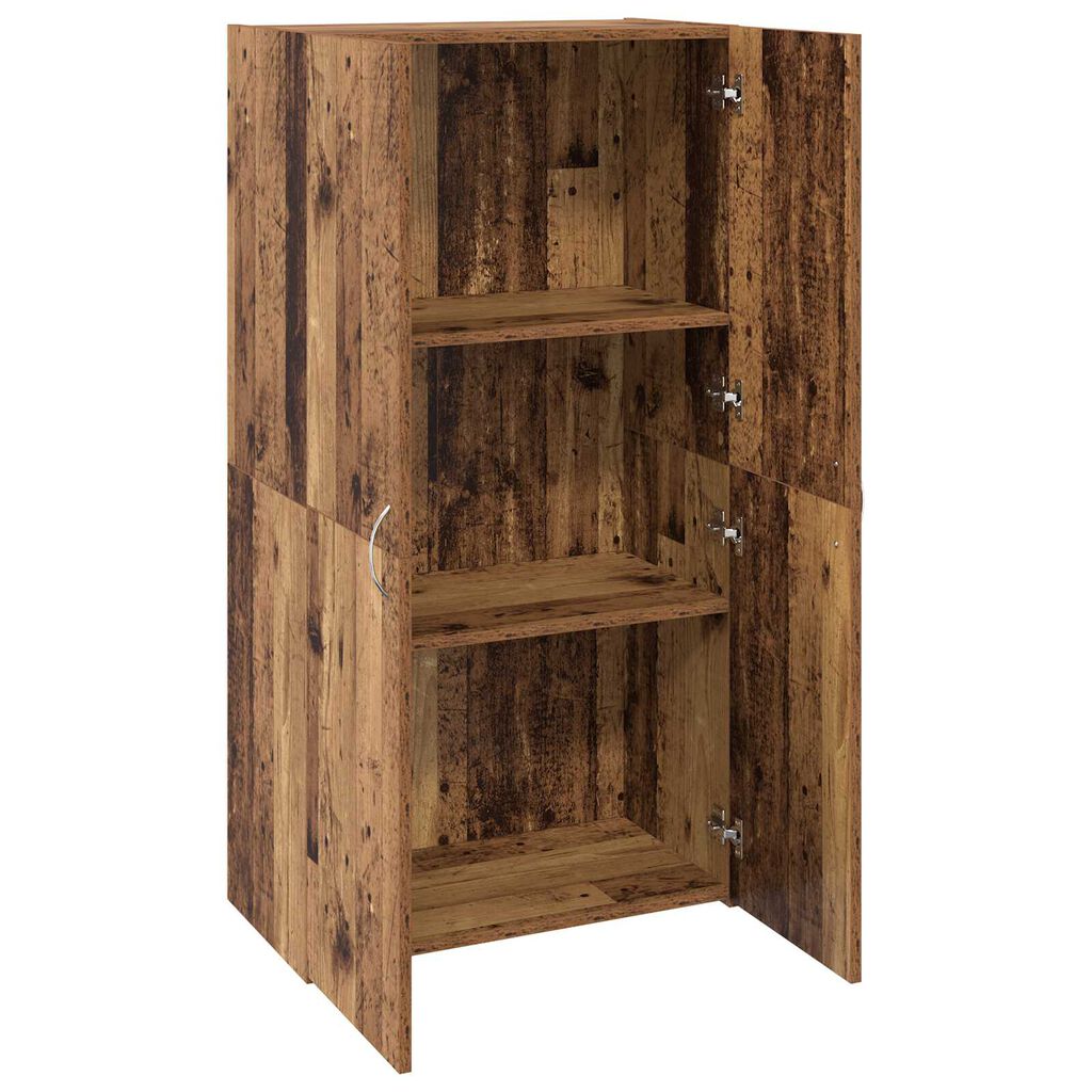 vidaXL Γραφείο Ντουλάπι Παλιό ξύλο 60 x 32 x 115 cm Επεξεργασμένο ξύλο