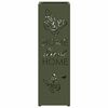 vidaXL Σχέδιο & βάση αποθήκευσης Ελιά 15.5 x 15.5 x 49 εκ Μέταλλο