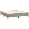 vidaXL &Kappa;&rho;&epsilon;&beta;ά&tau;&iota; Boxspring &mu;&epsilon; &Sigma;&tau;&rho;ώ&mu;&alpha; &Alpha;&nu;&omicron;&iota;&chi;&tau;ό &Gamma;&kappa;&rho;&iota; 200x200 &epsilon;&kappa;. &Beta;&epsilon;&lambda;&omicron;ύ&delta;&iota;&nu;&omicron;