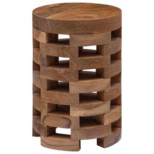 vidaXL &Kappa;&omicron;&mu;&omicron;&delta;ί&nu;&omicron; 30 x 30 x 45 &epsilon;&kappa;. &alpha;&pi;ό &Mu;&alpha;&sigma;ί&phi; &Xi;ύ&lambda;&omicron; Teak