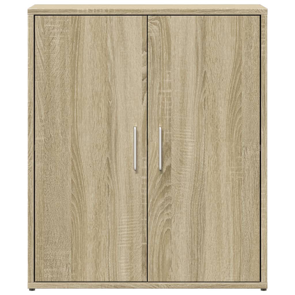 vidaXL Βοηθητικά Ντουλάπια 2 τεμ. Sonoma Δρυς 60x31x70 εκ. Επεξ. Ξύλο