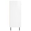 vidaXL Ντουλάπι Γυαλιστερό Λευκό 69,5x34x90 εκ. Επεξεργασμένο Ξύλο