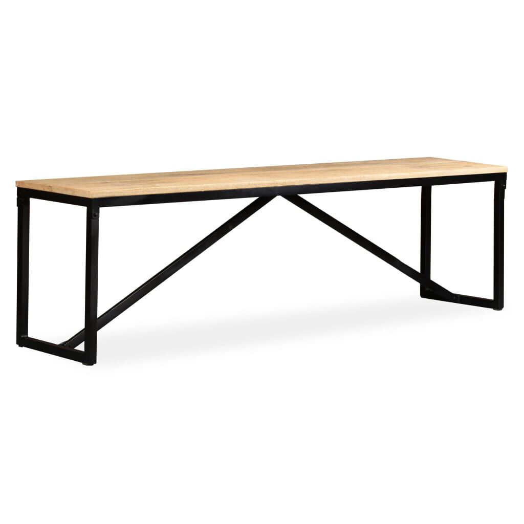 vidaXL Πάγκος 160 x 35 x 45 εκ. από Μασίφ Ξύλο Μάνγκο