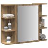 vidaXL Ντουλάπι Μπάνιου Τεχνίτης Δρυς 80x20,5x64 εκ Επεξεργασμένο Ξύλο
