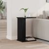 vidaXL End Table &Mu;&alpha;ύ&rho;&eta; &Omicron;&xi;&upsilon;ά 35 x 25 x 50 &epsilon;&kappa; &Epsilon;&pi;&epsilon;&xi;&epsilon;&rho;&gamma;&alpha;&sigma;&mu;έ&nu;&omicron; &xi;ύ&lambda;&omicron;