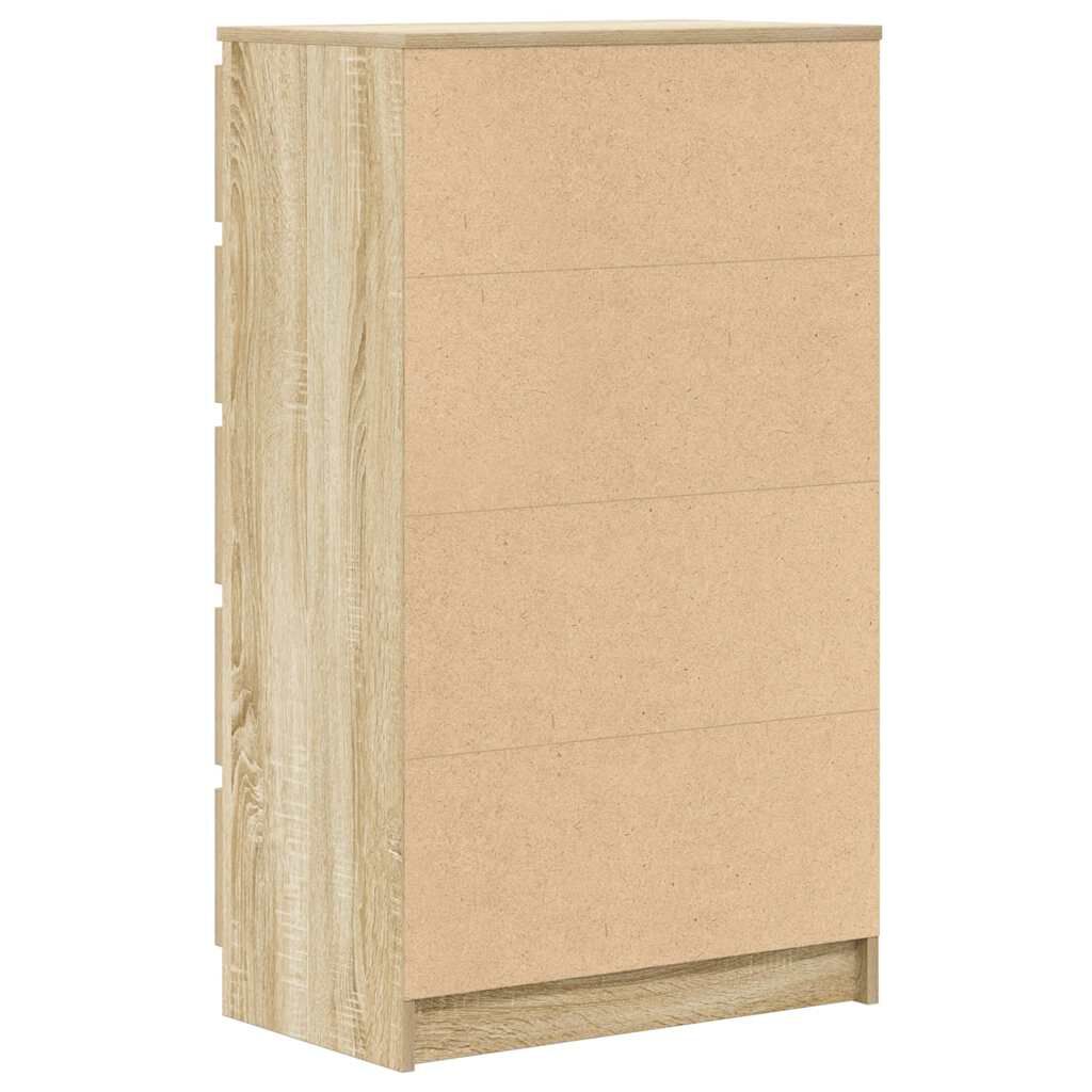 vidaXL Συρταριέρα Sonoma Δρυς 60x36x103 εκ. από Επεξεργασμένο Ξύλο