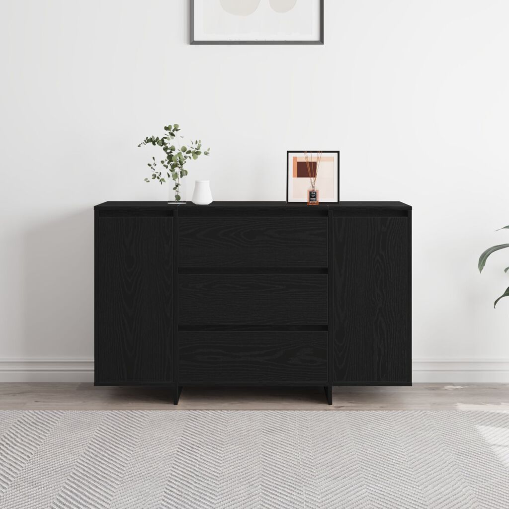 vidaXL Σαπούνι Μαύρη Δρυς 120x41x75 εκ. Επεξεργασμένο Ξύλο