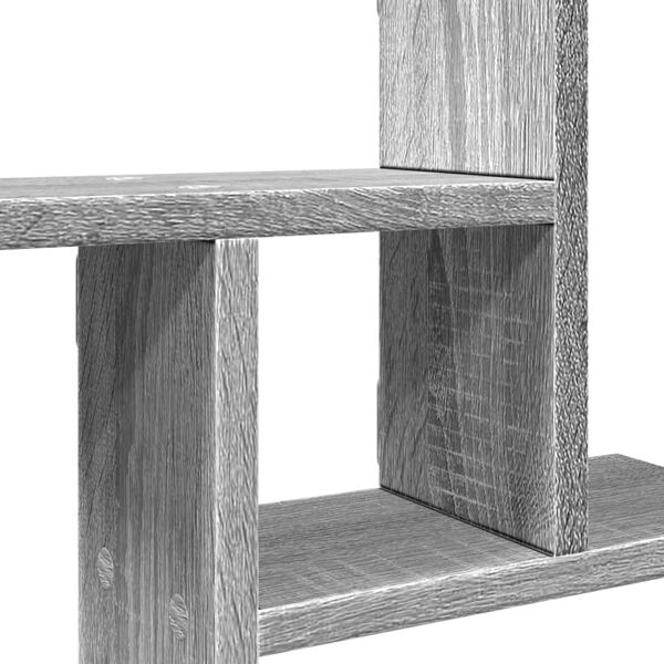 vidaXL Ραφιέρες Τοίχου 2 τεμ. Γκρι Sonoma 38x12x38 εκ. Επεξ. Ξύλο