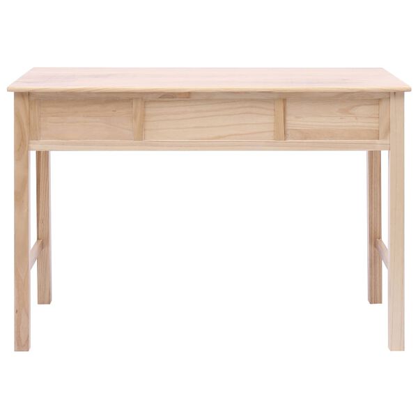 vidaXL Γραφείο Φυσικό Χρώμα 110 x 45 x 76 εκ. Ξύλινο