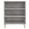 vidaXL Ντουλάπι Γκρι Σκυροδέματος 57x35x70 εκ. Επεξεργασμένο Ξύλο