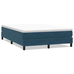 vidaXL Box Spring &kappa;&rho;&epsilon;&beta;ά&tau;&iota; &chi;&omega;&rho;ί&sigmaf; &sigma;&tau;&rho;ώ&mu;&alpha; &sigma;&kappa;&omicron;ύ&rho;&omicron; &mu;&pi;&lambda;&epsilon; 160x220cm &Beta;&epsilon;&lambda;&omicron;ύ&delta;&iota;&nu;&omicron;
