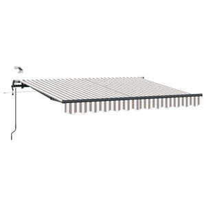 vidaXL Ύ&phi;&alpha;&sigma;&mu;&alpha; &Omicron;&mu;&pi;&rho;έ&lambda;&alpha;&sigmaf; &Alpha;&nu;&omicron;&iota;&chi;&tau;ό &Gamma;&kappa;&rho;&iota; &kappa;&alpha;&iota; &Lambda;&epsilon;&upsilon;&kappa;ό 450 x 300 &epsilon;&kappa; &Pi;&omicron;&lambda;&upsilon;&epsilon;&sigma;&tau;έ&rho;&alpha;&sigmaf;