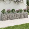 vidaXL &Alpha;&nu;&alpha;&sigma;&eta;&kappa;&omega;&mu;έ&nu;&omicron; &kappa;&rho;&epsilon;&beta;ά&tau;&iota; gabion 2 pcs &Alpha;&sigma;&eta;&mu;ί 300 x 50 x 60 &epsilon;&kappa;