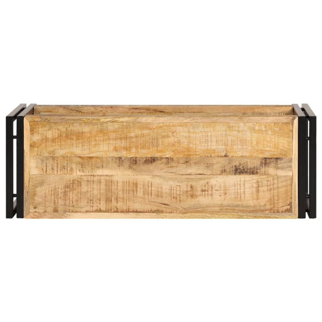 vidaXL Έπιπλο Τηλεόρασης 90 x 30 x 40 εκ. από Μασίφ Ξύλο Μάνγκο
