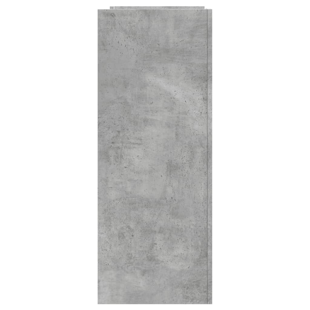 vidaXL Τραπεζάκι Κονσόλα Γκρι Σκυρ. 100x35x90 εκ. από Επεξ. Ξύλο