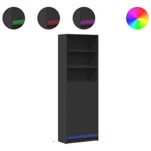 vidaXL &Nu;&tau;&omicron;&upsilon;&lambda;ά&pi;&iota; &mu;&epsilon; LED &Mu;&alpha;ύ&rho;&omicron; 69x32,5x200 &epsilon;&kappa;. &alpha;&pi;ό &Epsilon;&pi;&epsilon;&xi;&epsilon;&rho;&gamma;&alpha;&sigma;&mu;έ&nu;&omicron; &Xi;ύ&lambda;&omicron;