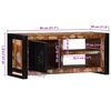 ντουλάπι τηλεόρασης vidaXL 80x30x35 cm από μασίφ ξύλο αναγεννημένο