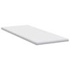 vidaXL Στρώματα Λευκό 70 x 200 cm 100% ύφασμα πολυεστέρα με τζακάρ