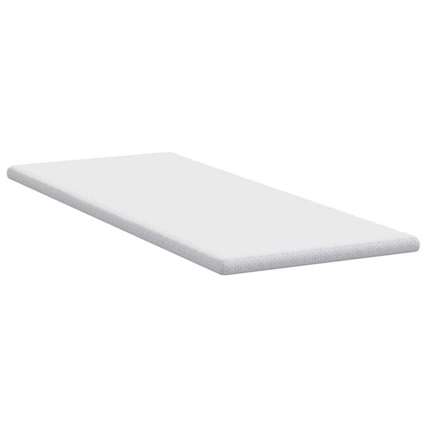 vidaXL Στρώματα Λευκό 70 x 200 cm 100% ύφασμα πολυεστέρα με τζακάρ