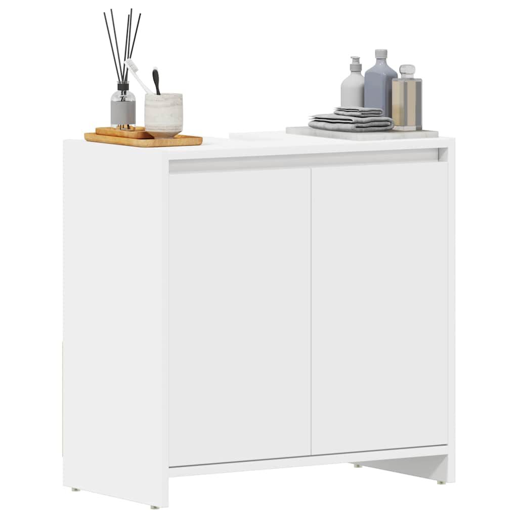 vidaXL Ντουλάπι Νιπτήρα Λευκό 60 x 33 x 61 εκ. από Επεξ. Ξύλο